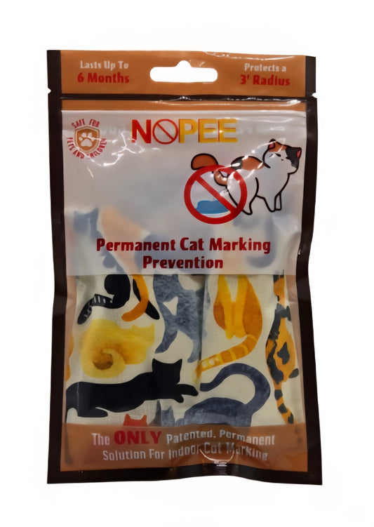 Cat Marking Prevention White with Cats
