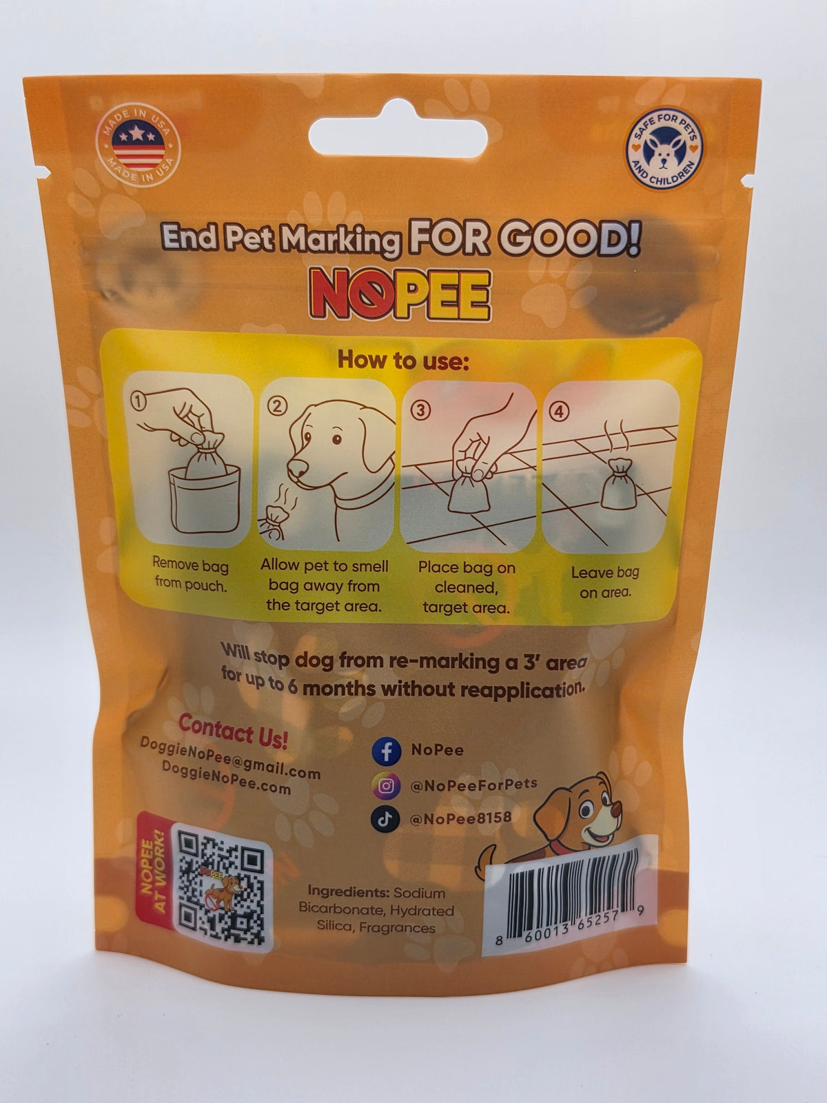 Dog Marking Prevention Brown Paws