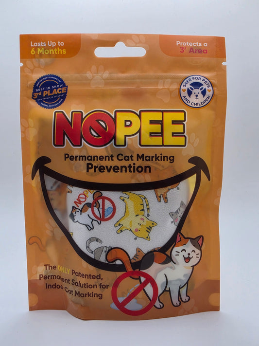 Cat Marking Prevention White with Cats